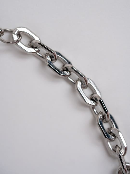 Necklace "Silver Mirage" 4