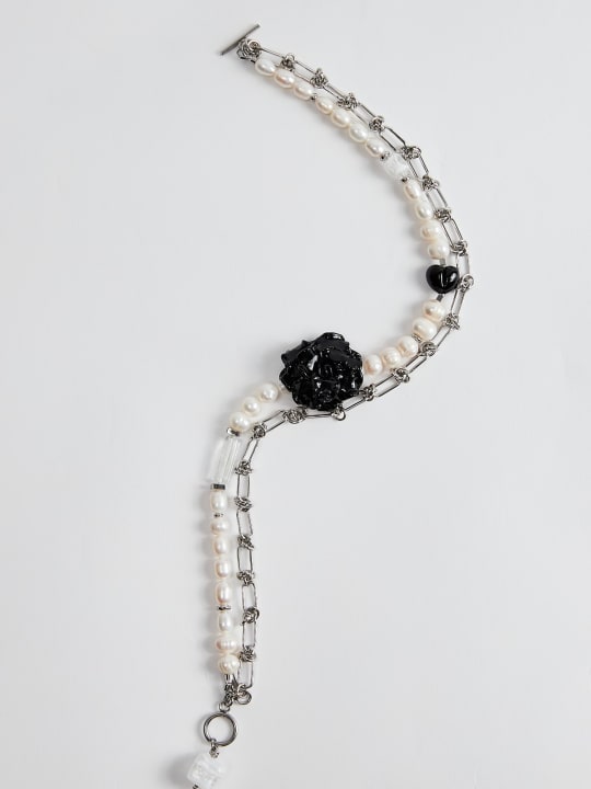 Choker "Black and white chocolate" primary