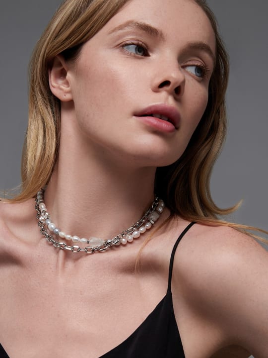 Choker "Mirror" hovered