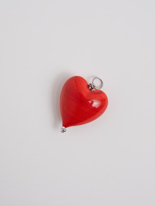 Pendant "Scarlet Bloom Heart"  primary