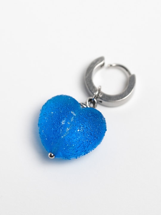 Earring "Winter Frost Heart" primary