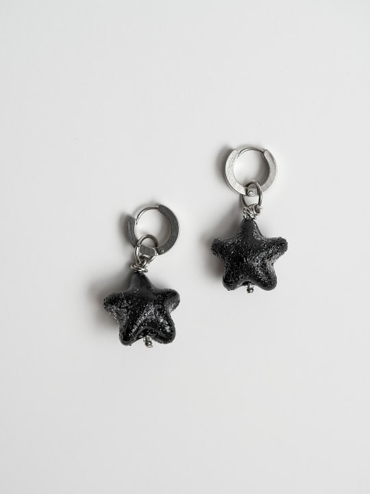 Earrings "Dark velvet stars" primary