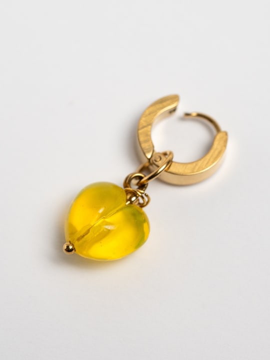 Earring "Golden Glow Heart"  primary