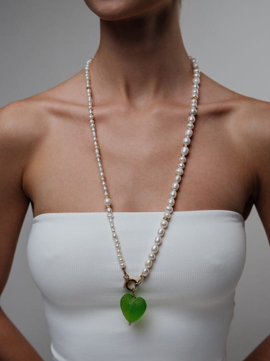 Necklace "Jungle Heart"  primary