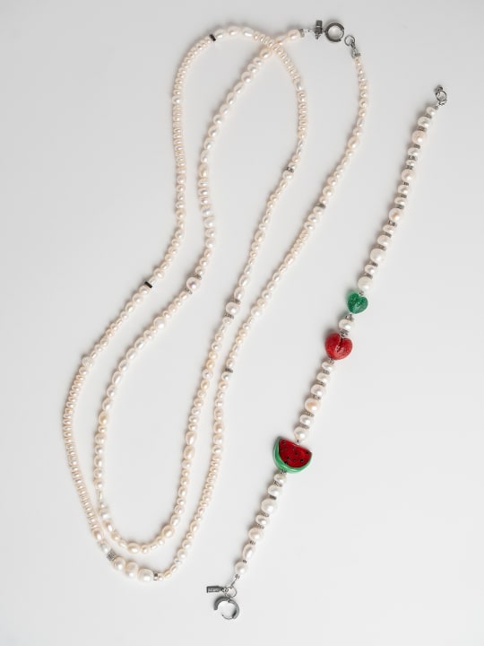Necklace “Dolce Anguria” hovered