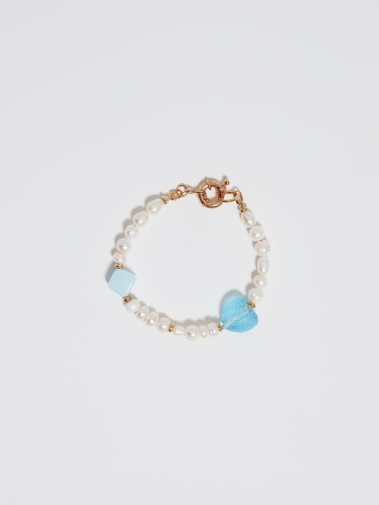 Bracelet "Blue heart" 1