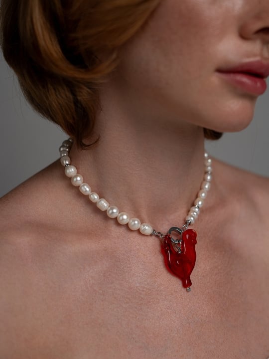 Pendant "Candy Rooster" 2