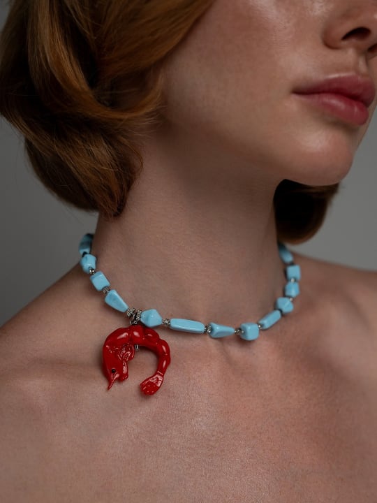 Choker “Gambero Rosso” 2