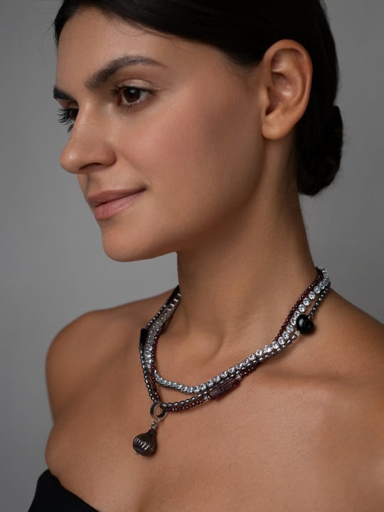 Necklace “Plum Fig” 2