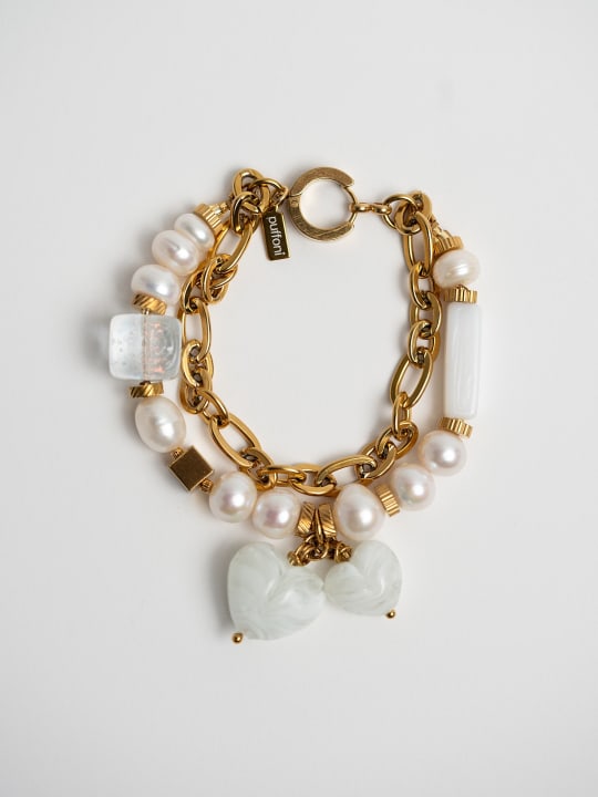 Bracelet “Golden Milk” 1