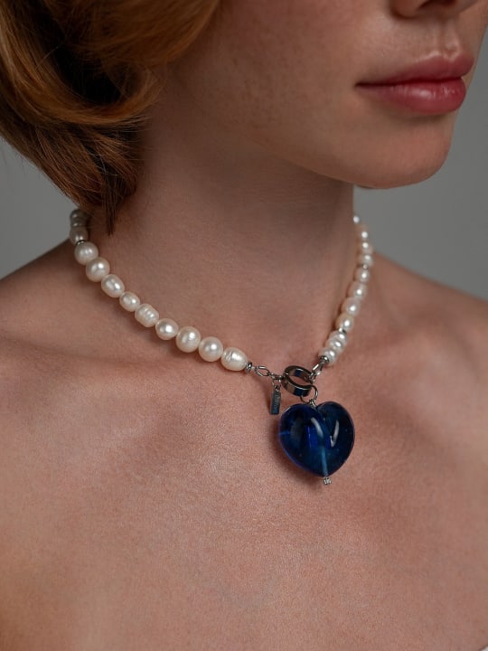Pendant “Ocean Heart Gloss” 2