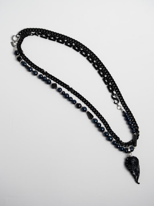 Necklace «Black Theory» 1