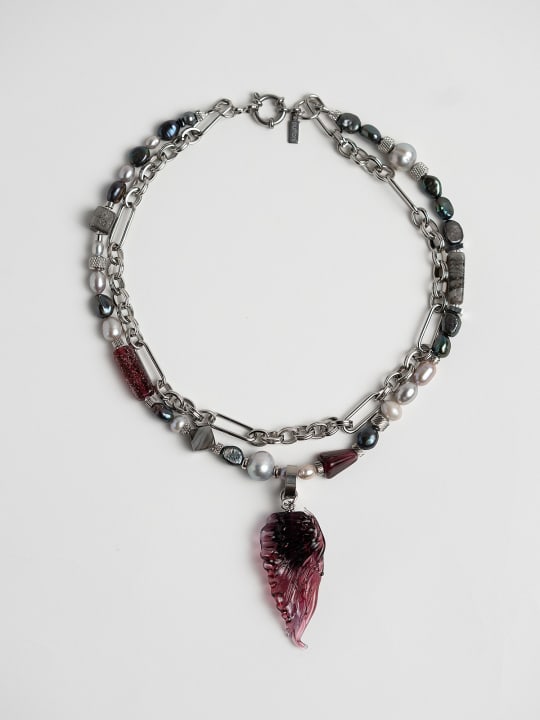 Колье "Blood Moon Wing" 1