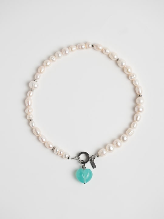 Necklace "Lagoon Heart" 1