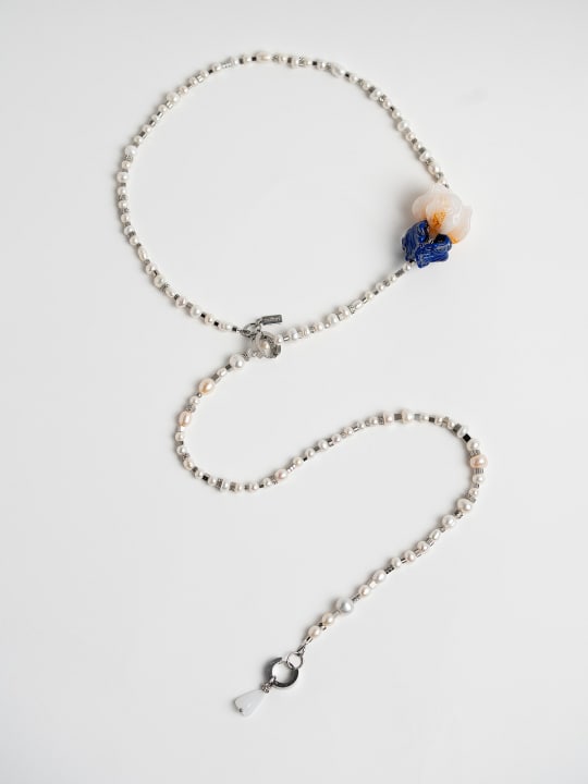 Necklace «Van Gogh’s Iris» 1