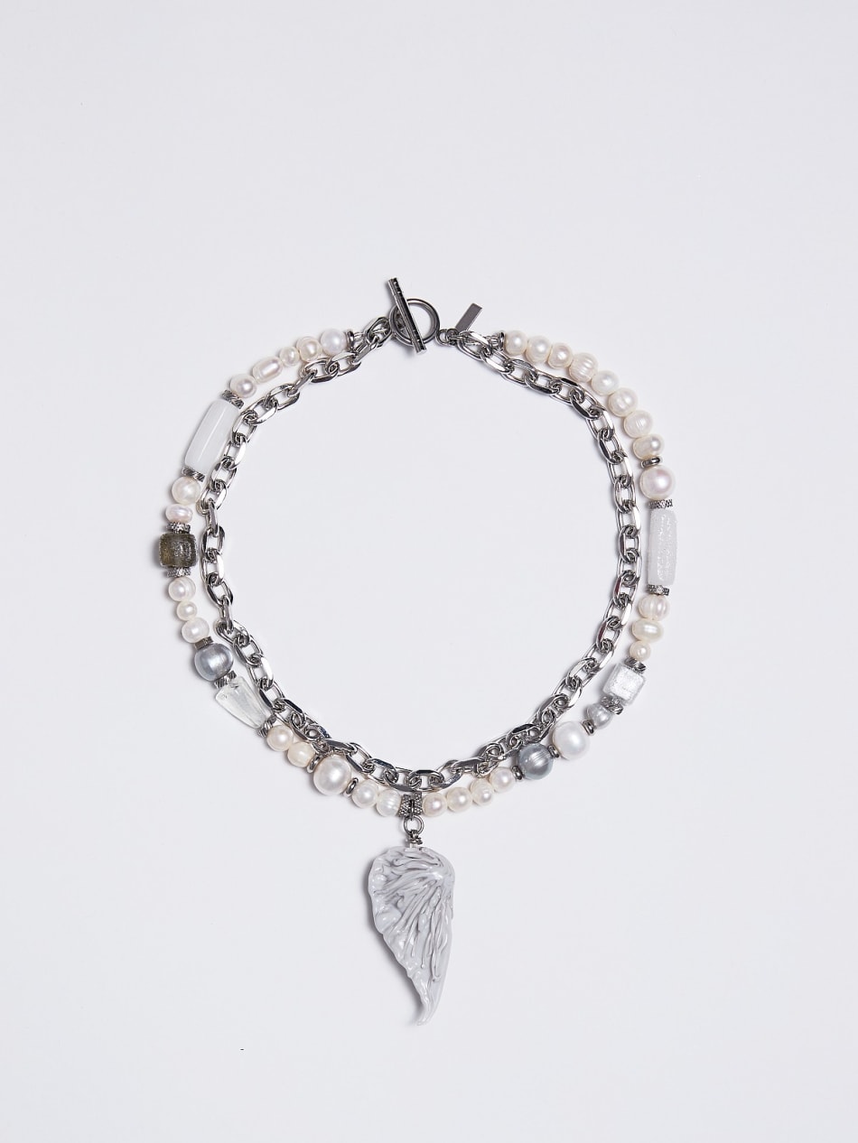 Necklace "Rainy morning" image 1