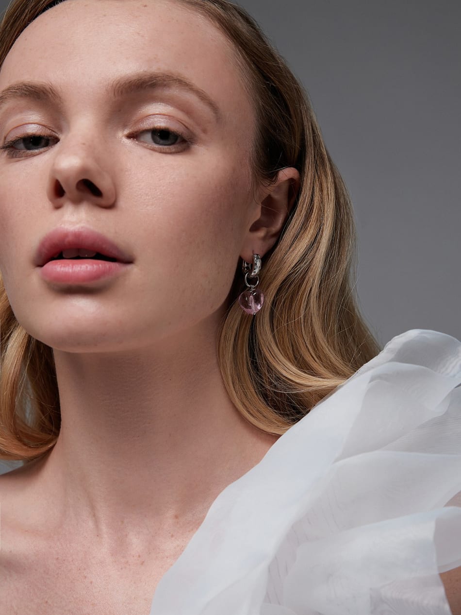 Earrings "Pink zephyr" image 3