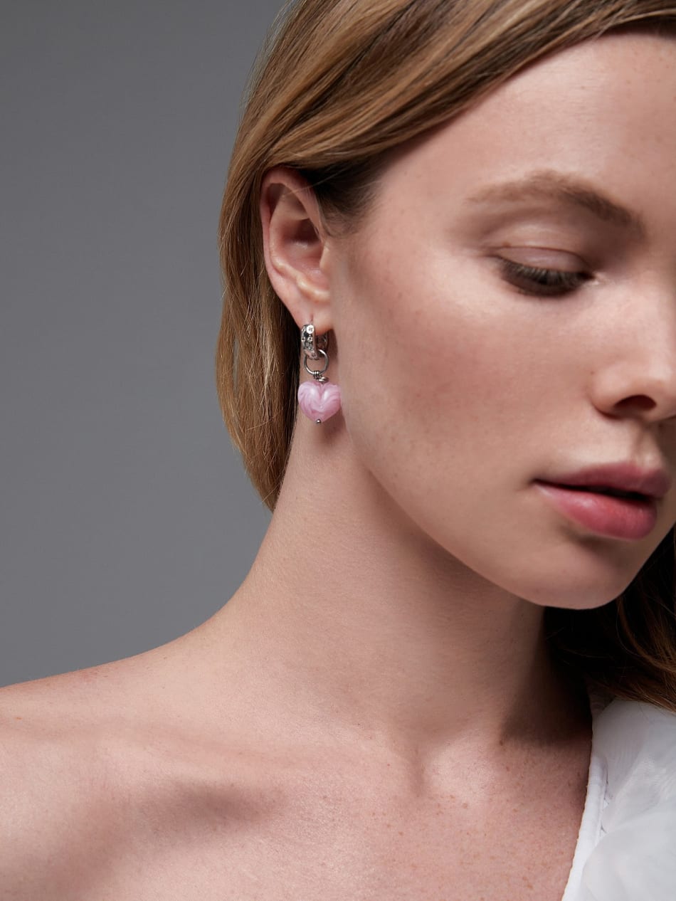 Earrings "Pink zephyr" image 2