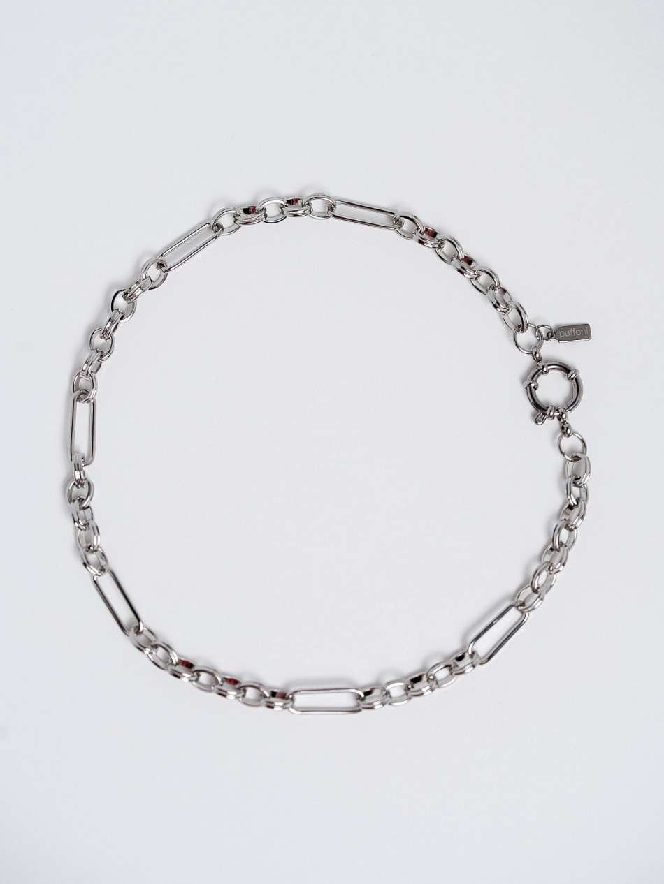 Necklace "Silver Strike" image 1