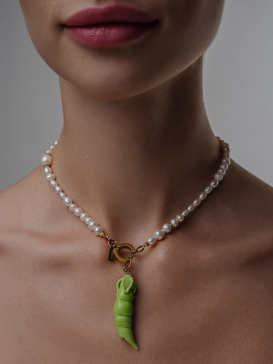 Pendant "Green peas"  image 3