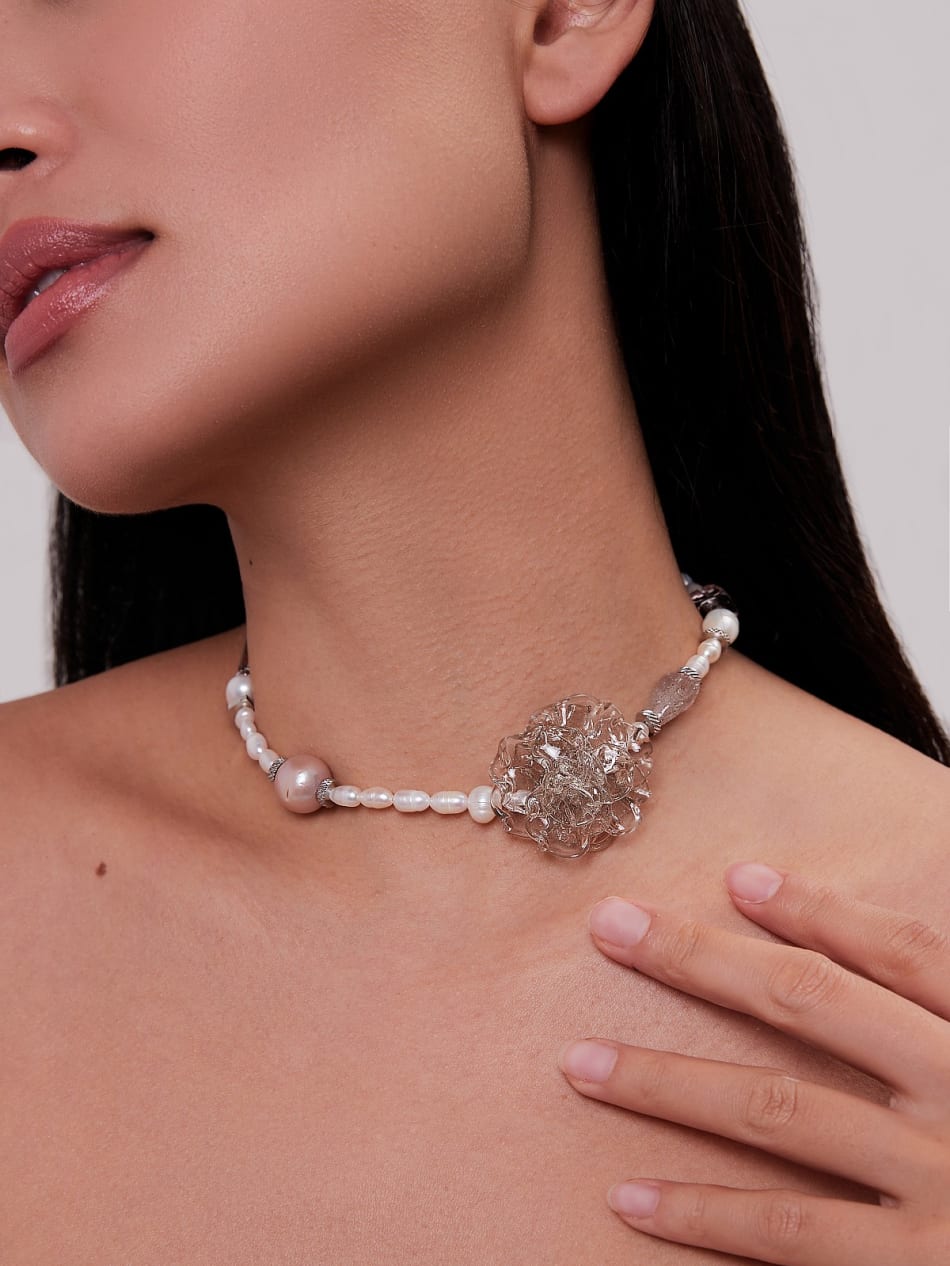 Choker "Coffee soufflé" image 2
