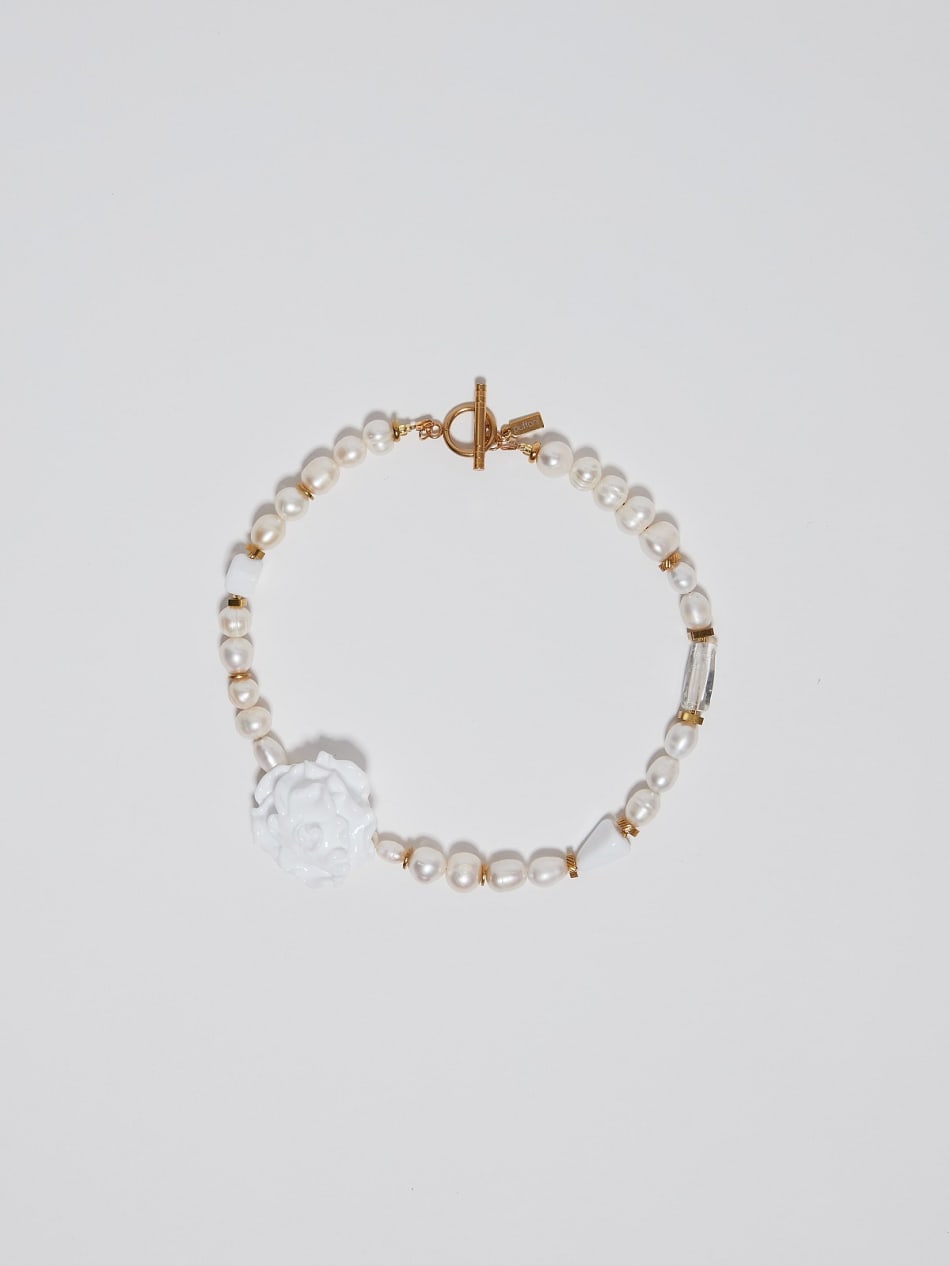 Choker "White lily" image 1