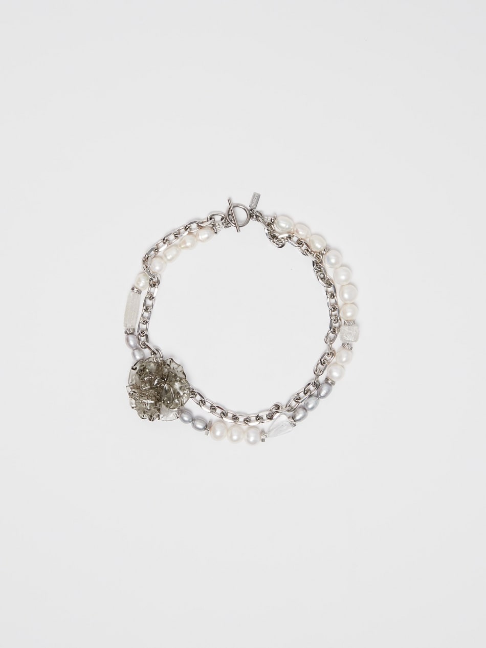 Choker "Gray veil" image 1