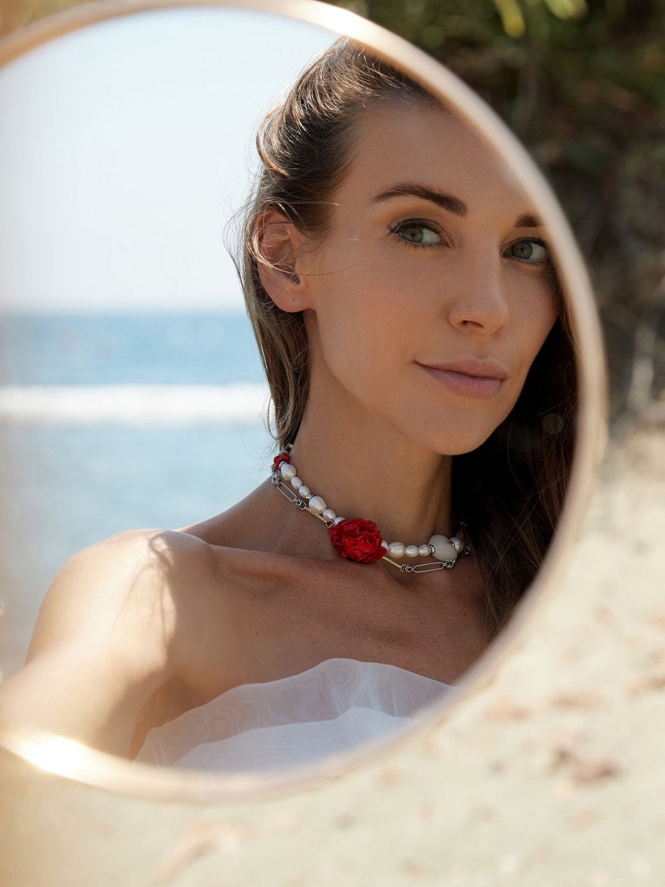Choker "Spicy rose" image 3