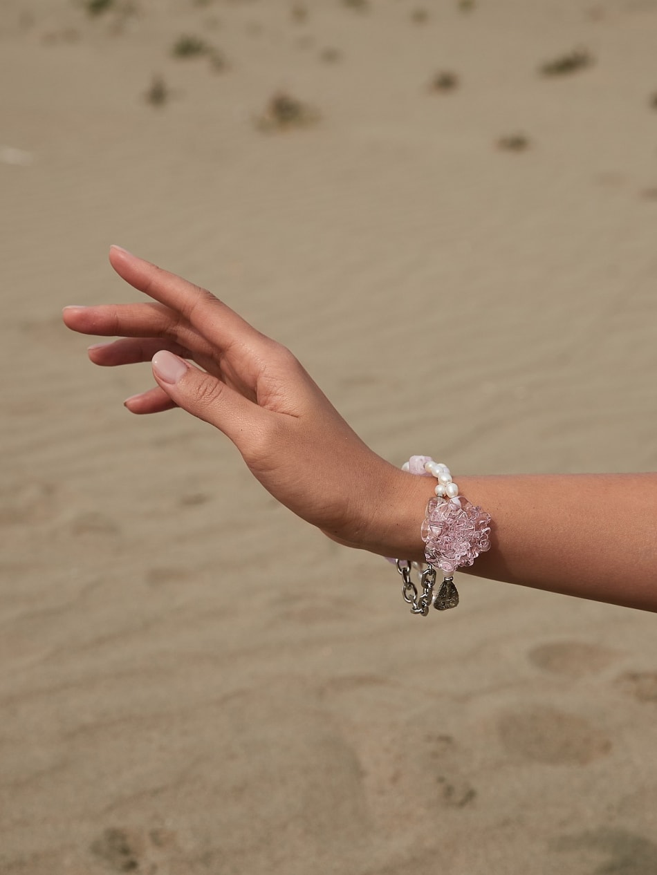 Bracelet "Crimson sunset" image 7