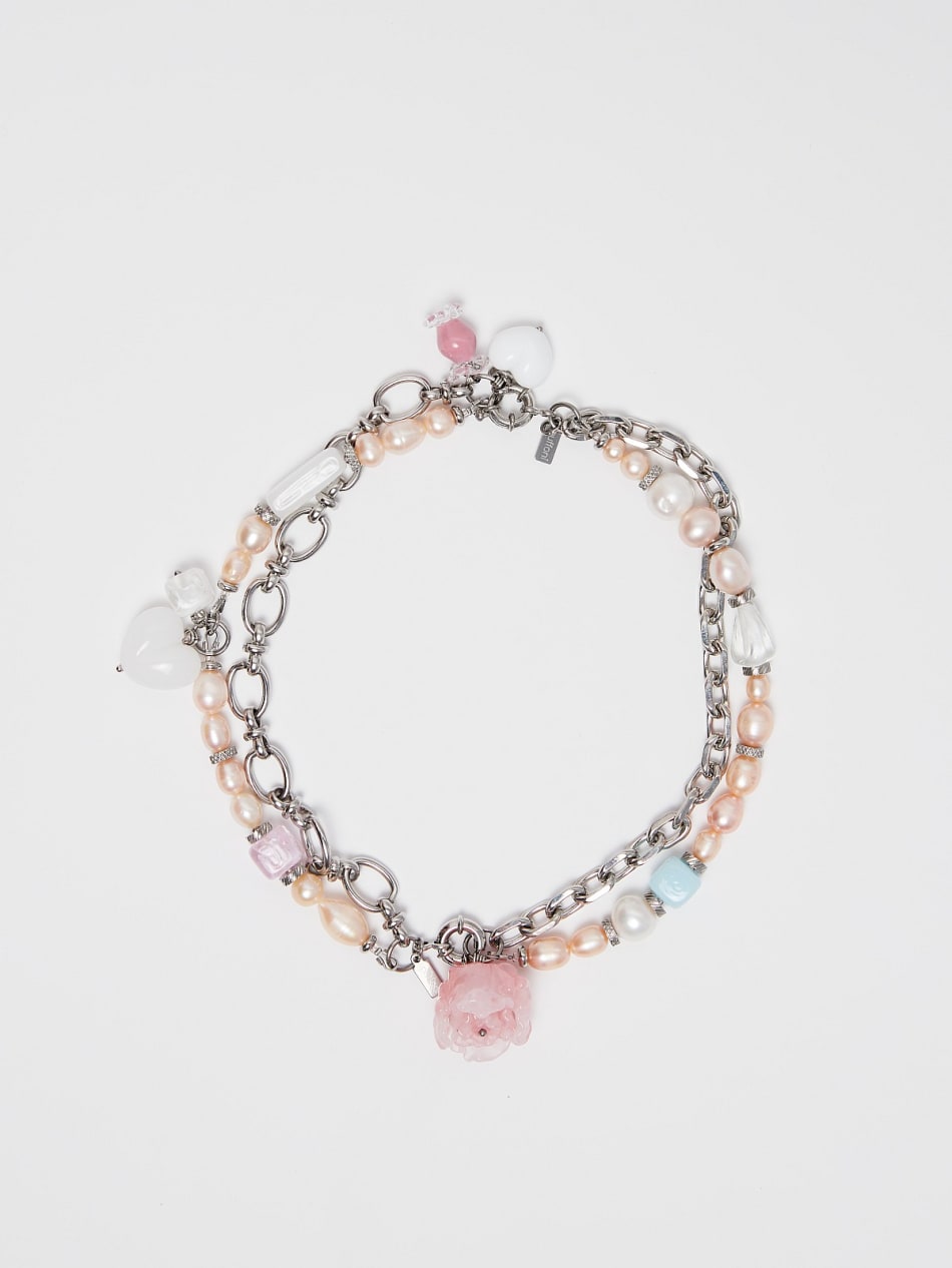 Choker bracelet "Peony mood" image 1