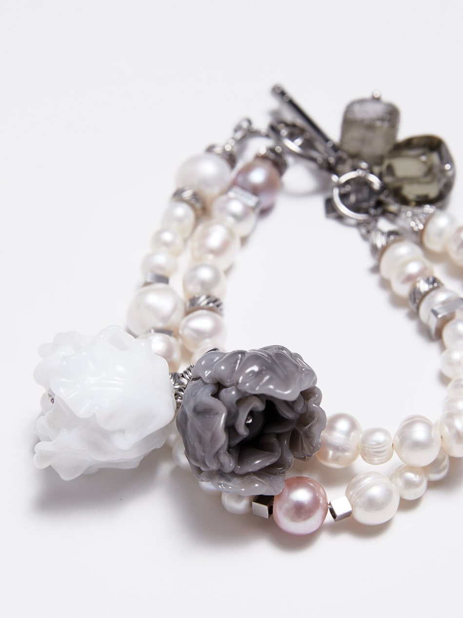 Bracelet "Peony night" image 4