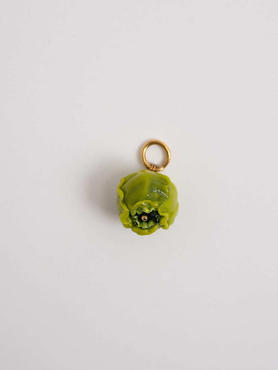 Pendant "Emerald Cabbage" image 1