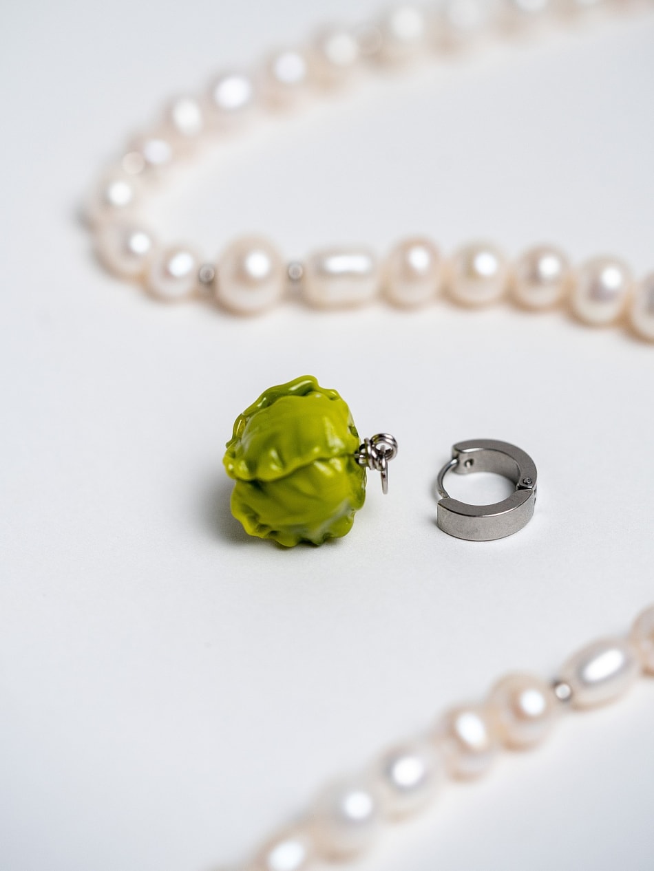 Pendant "Emerald Cabbage" image 3