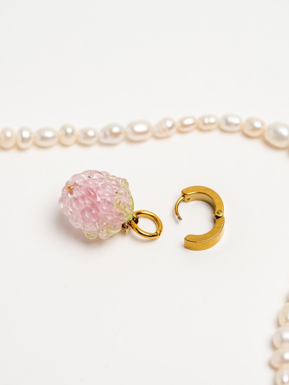 Pendant "Ice Raspberry" image 4