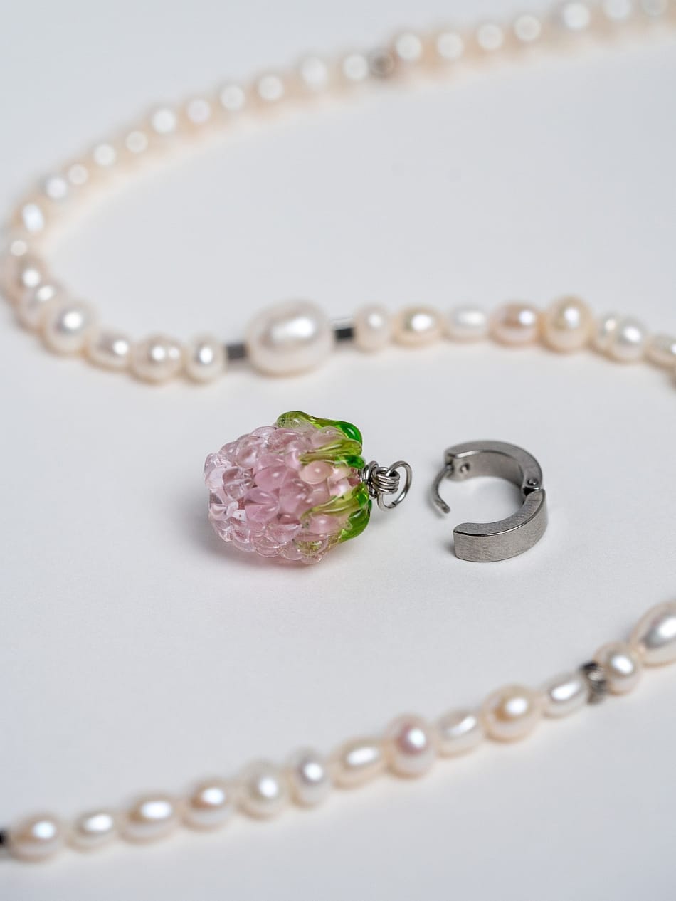 Pendant "Ice Raspberry"  image 4