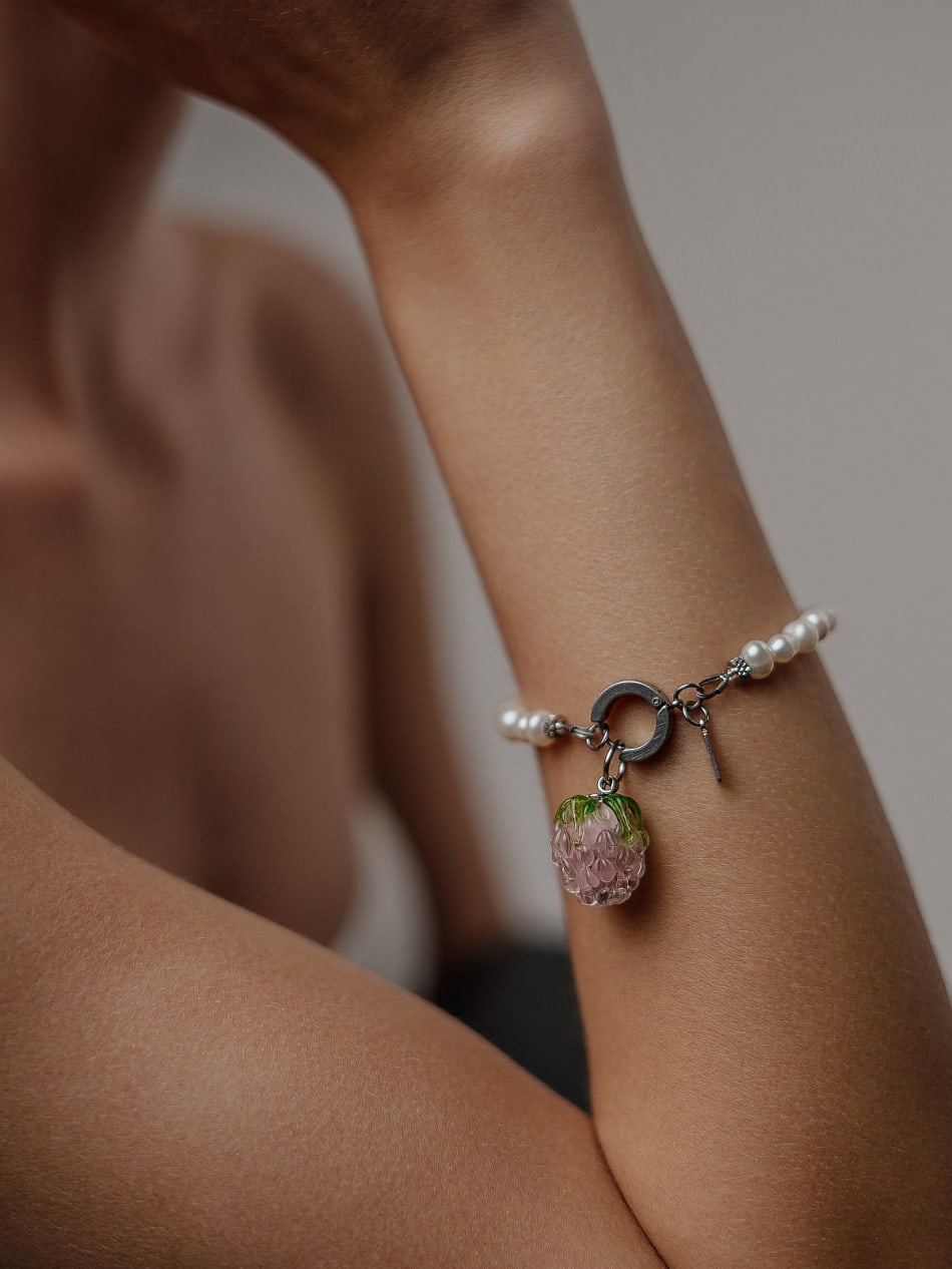 Pendant "Ice Raspberry"  image 6