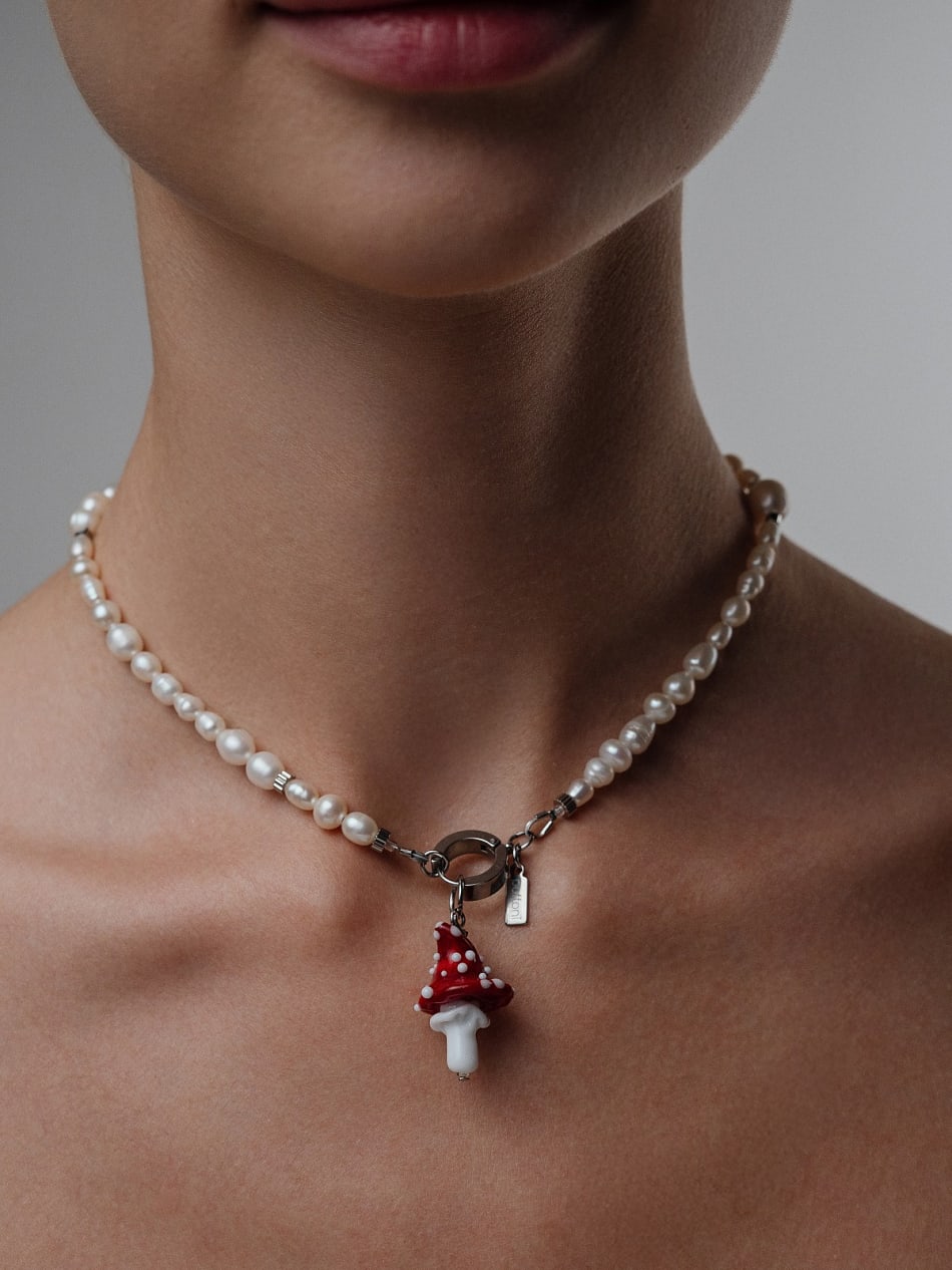 Pendant "Scarlet Mushroom " image 2