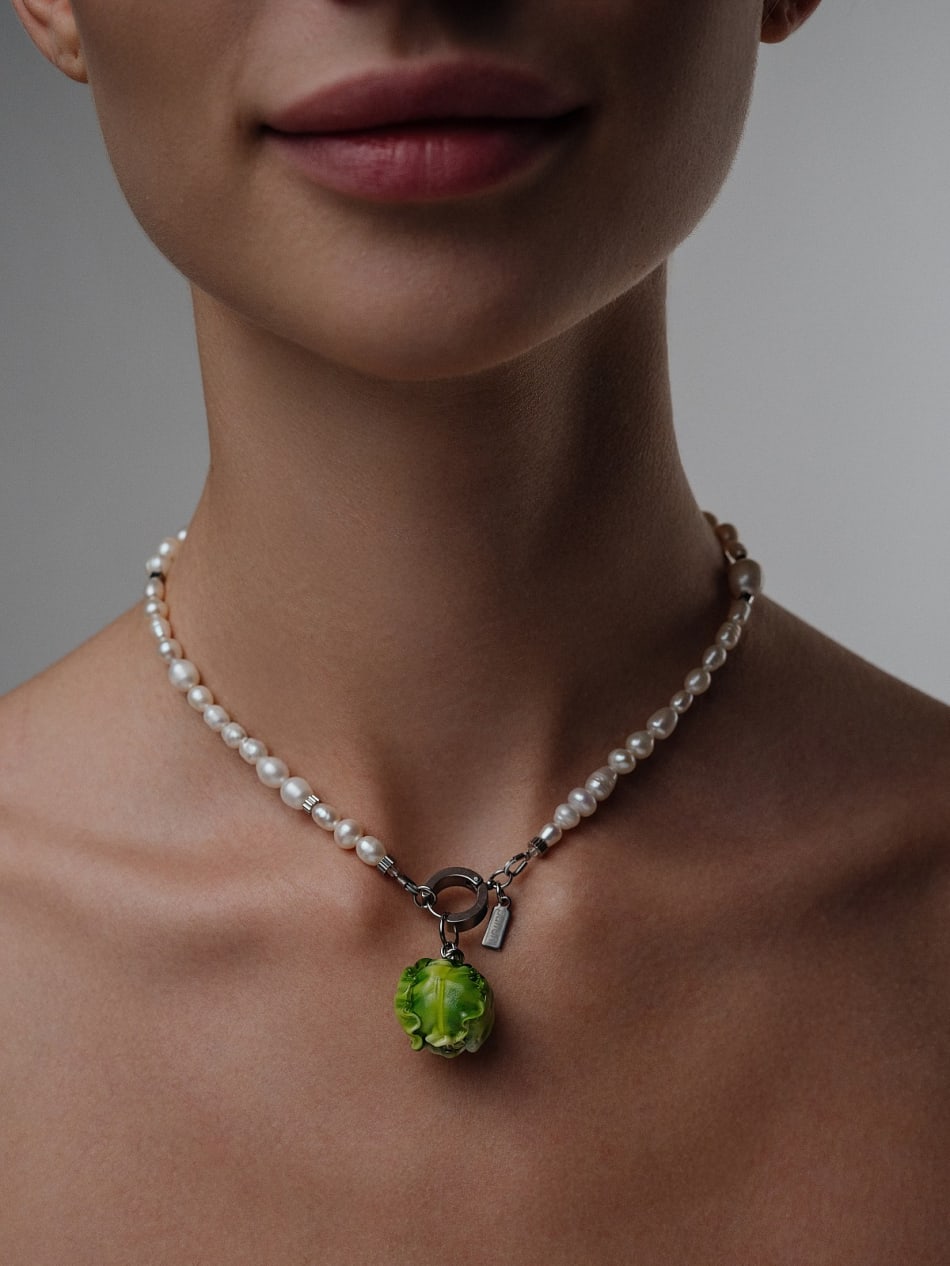 Pendant "Violet Cabbage" image 3