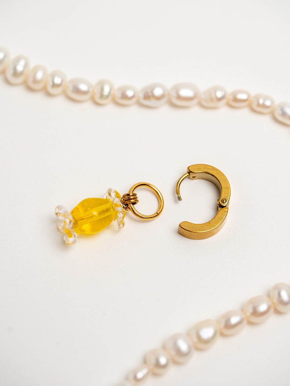 Pendant "Candy Spark Yellow"  image 4