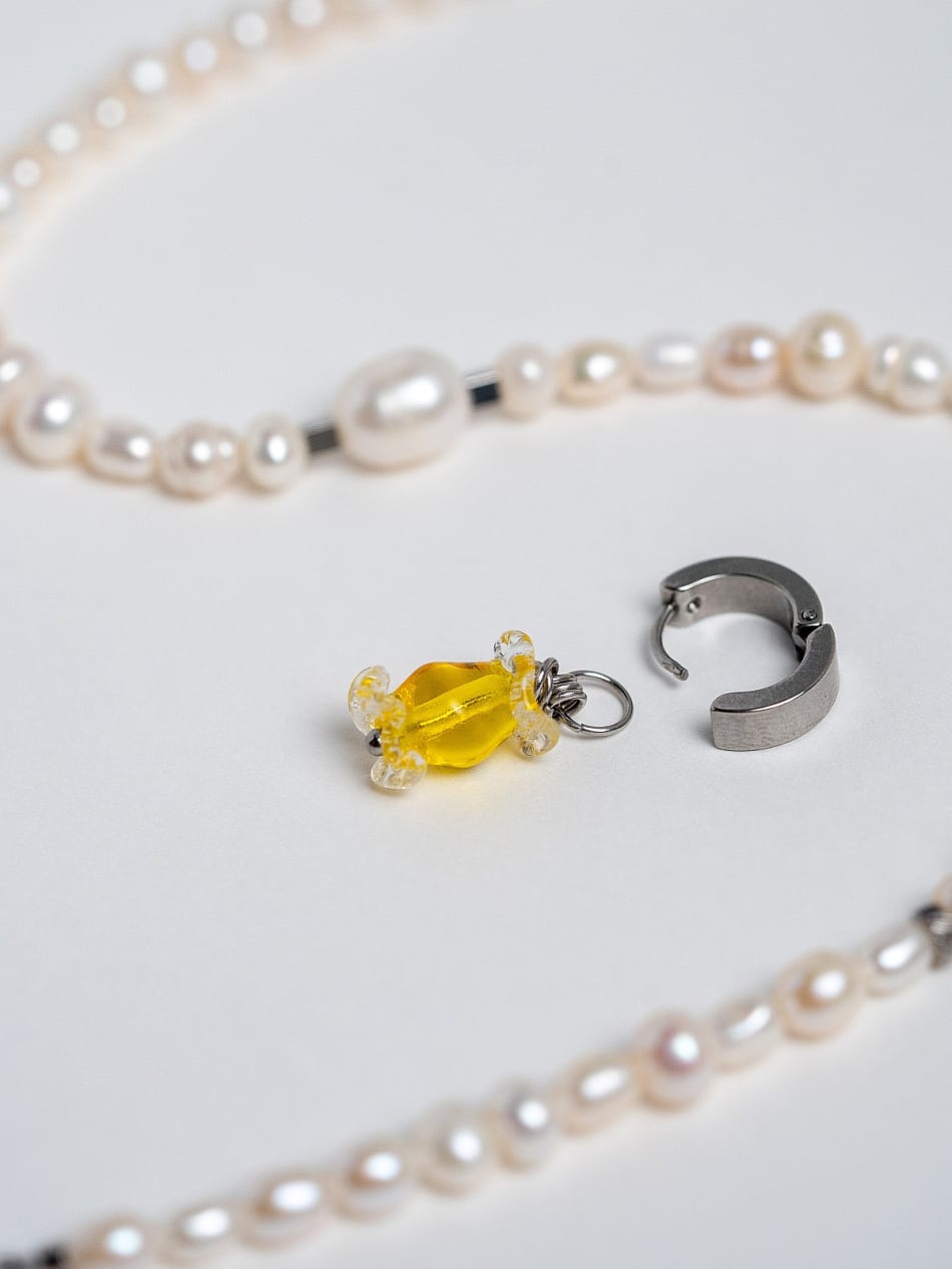 Pendant "Candy Spark Yellow" image 3