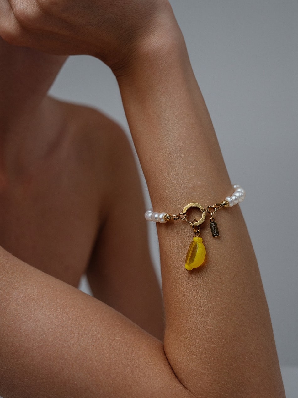 Pendant "Glossy Lemon Slice" image 6