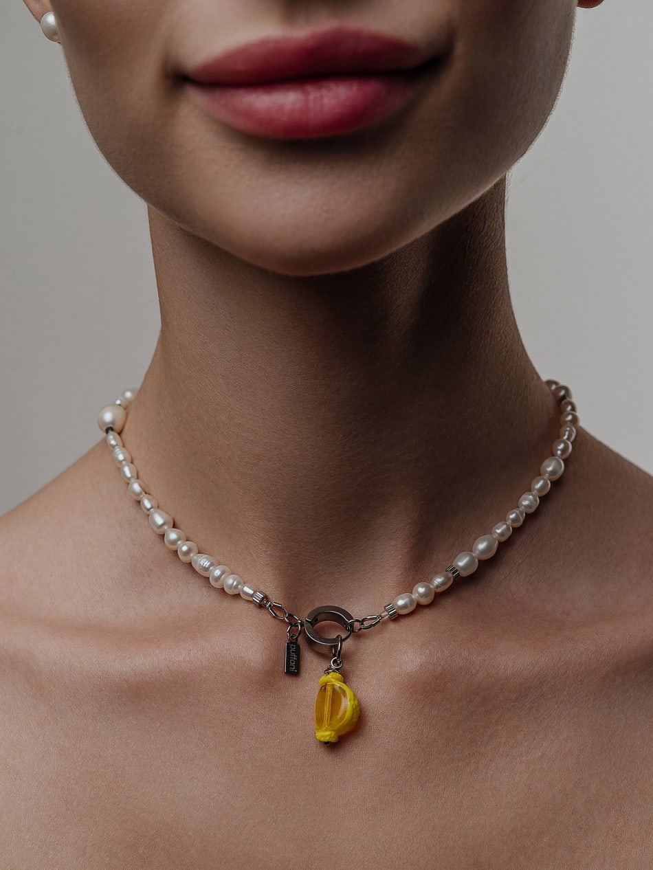Pendant "Glossy Lemon Slice" image 2