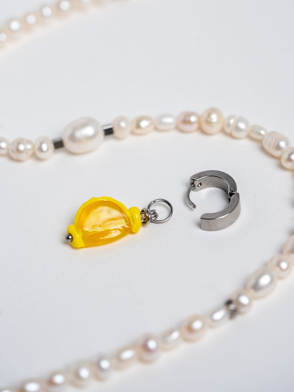 Pendant "Glossy Lemon Slice" image 4