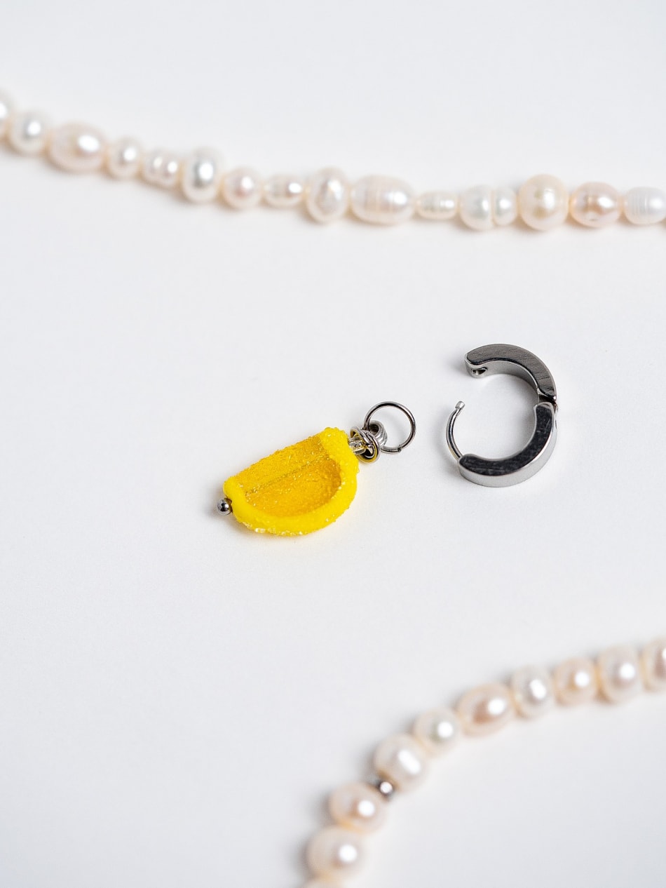 Pendant "Lemon Marmalade Slice"  image 4