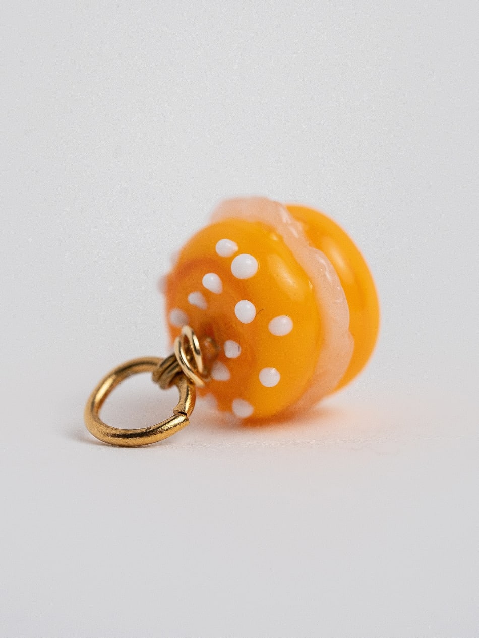 Pendant "Macaron Tangerine Kiss"  image 6