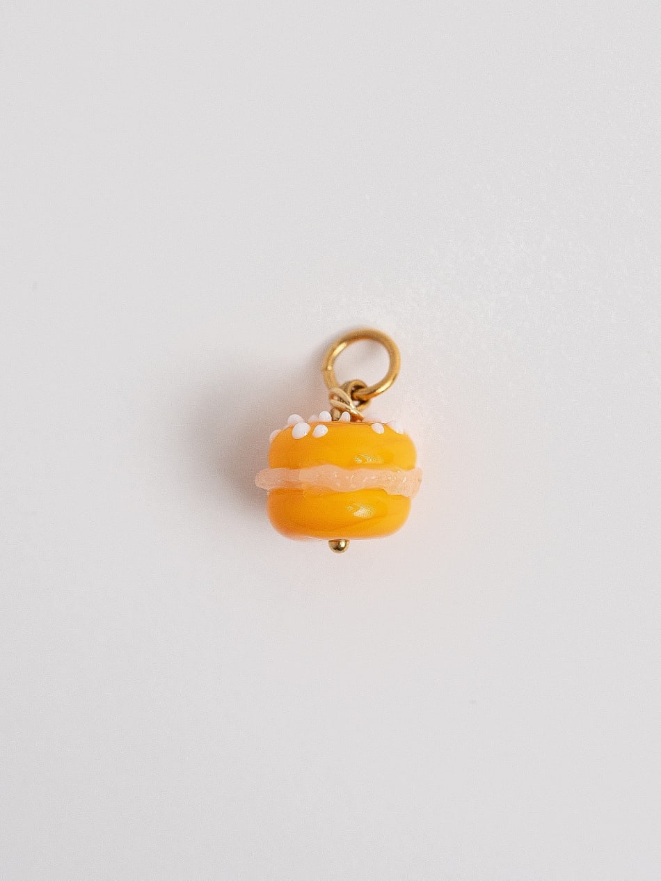 Pendant "Macaron Tangerine Kiss"  image 1