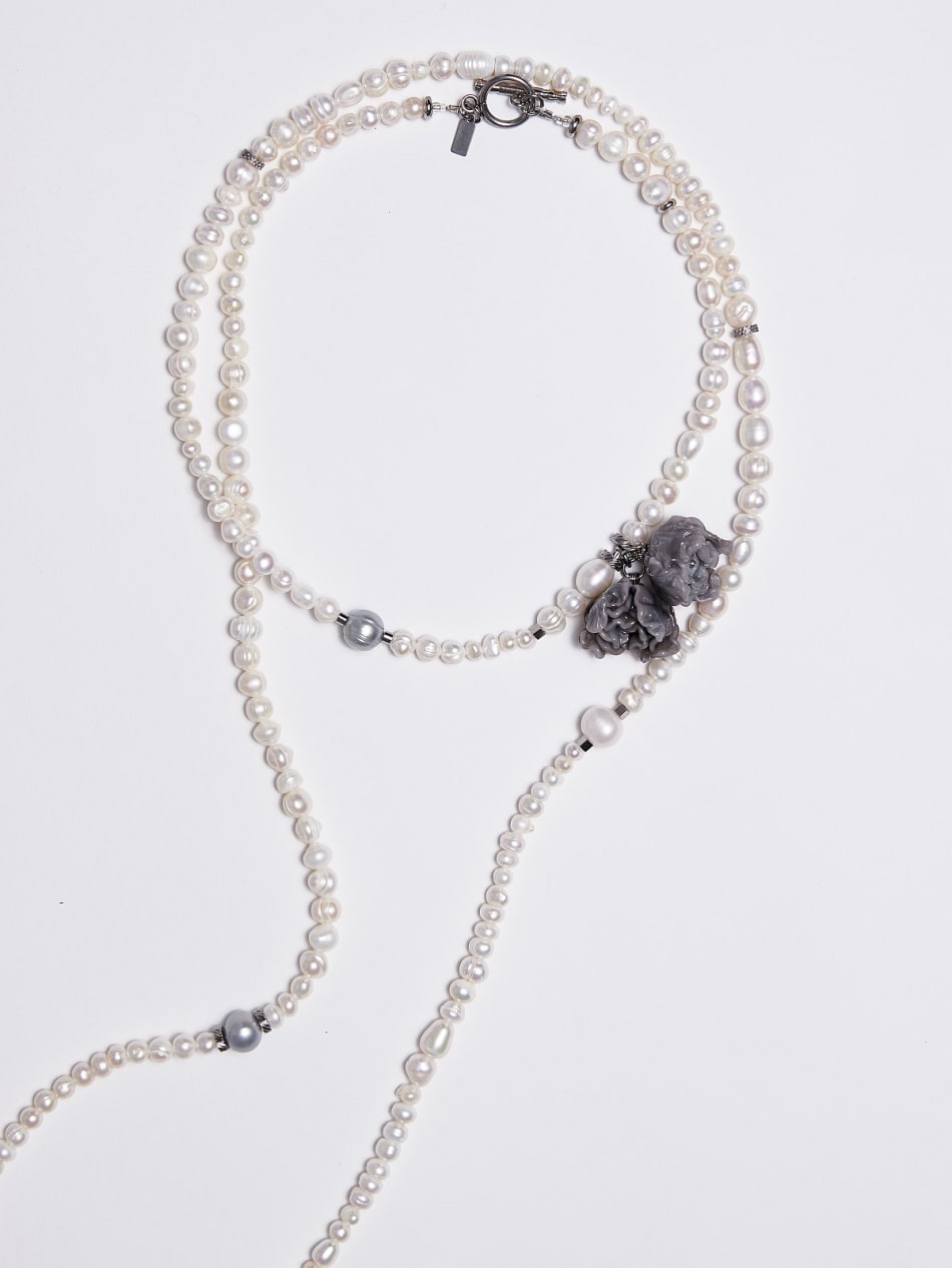 Necklace "English tea" image 4