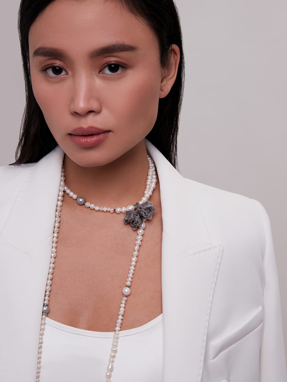 Necklace "English tea" image 3