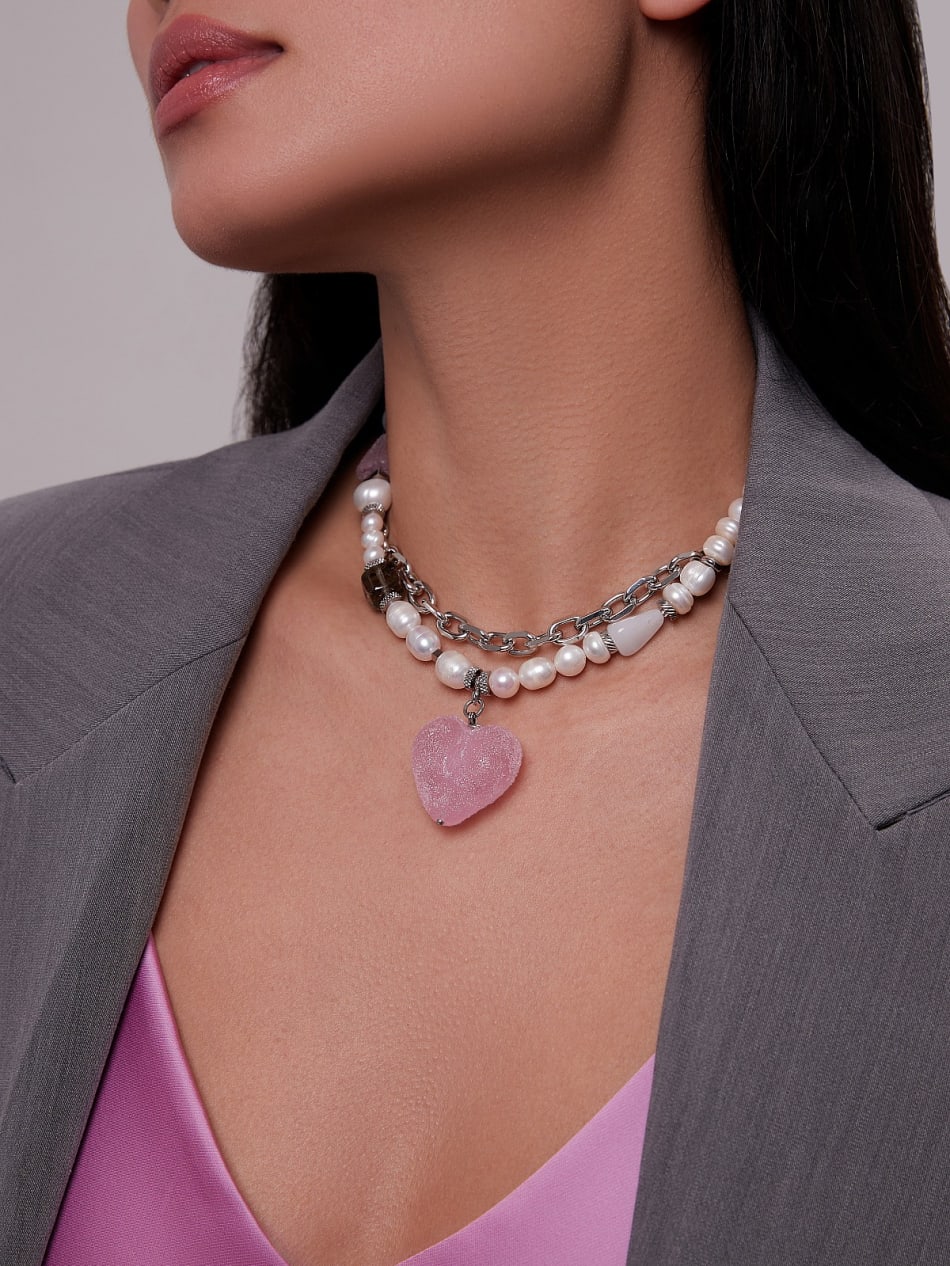 Necklace "Delicate heart" image 2