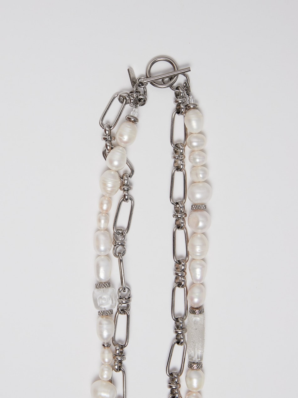 Necklace "Frozen drop" image 4
